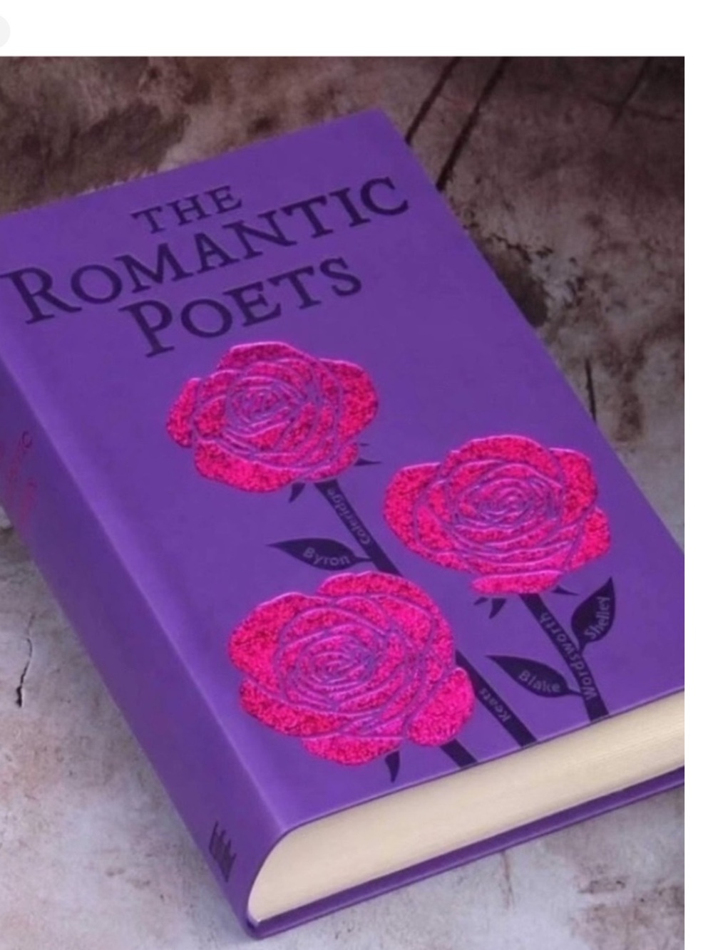 The Romantic Poets Keats Byron Wordsworth Poems Book